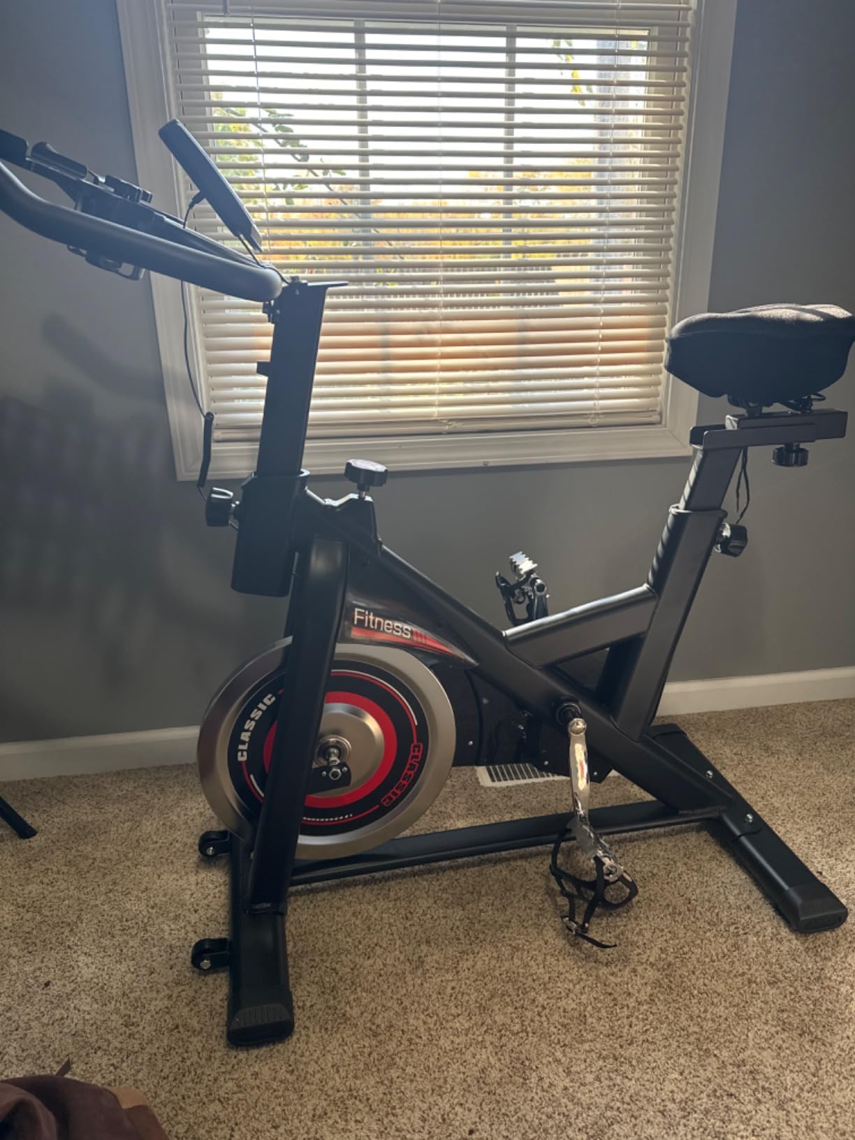 GoFlyShine exercise bike customer photo review 2